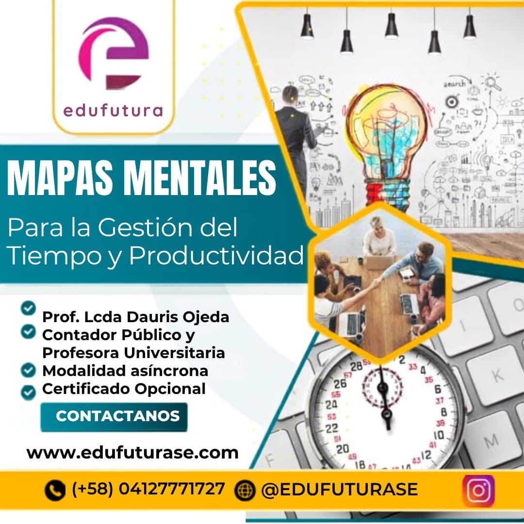 Mapas Mentales: Para la Gestión del Tiempo y Productividad