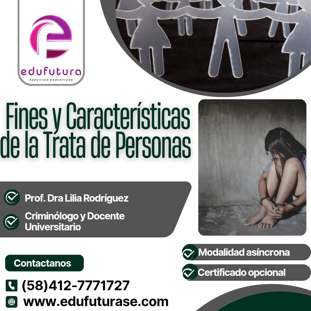 Fines y Características de la Trata de Personas