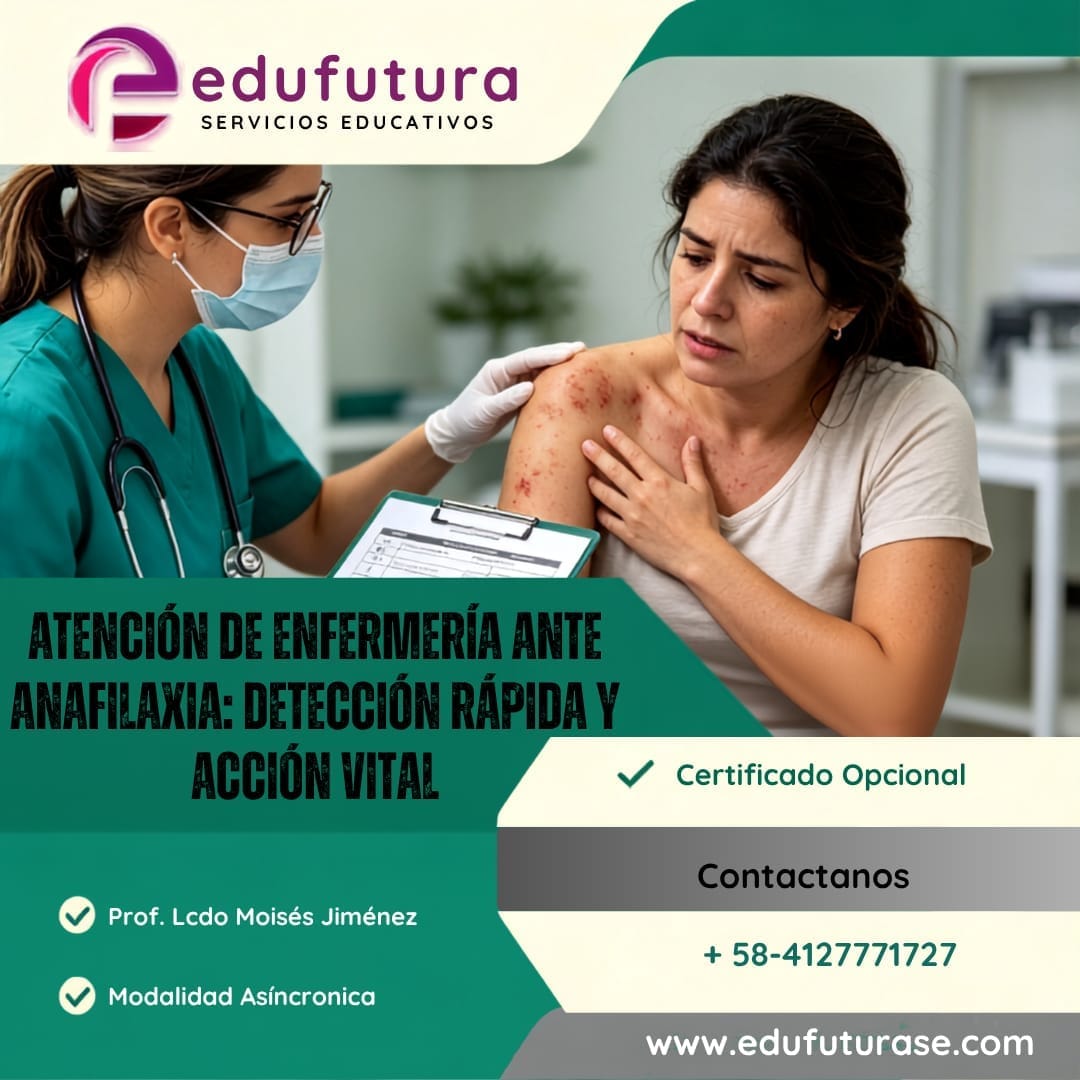 Atención de Enfermería ante Anafilaxia: Detección Rápida y Acción Vital