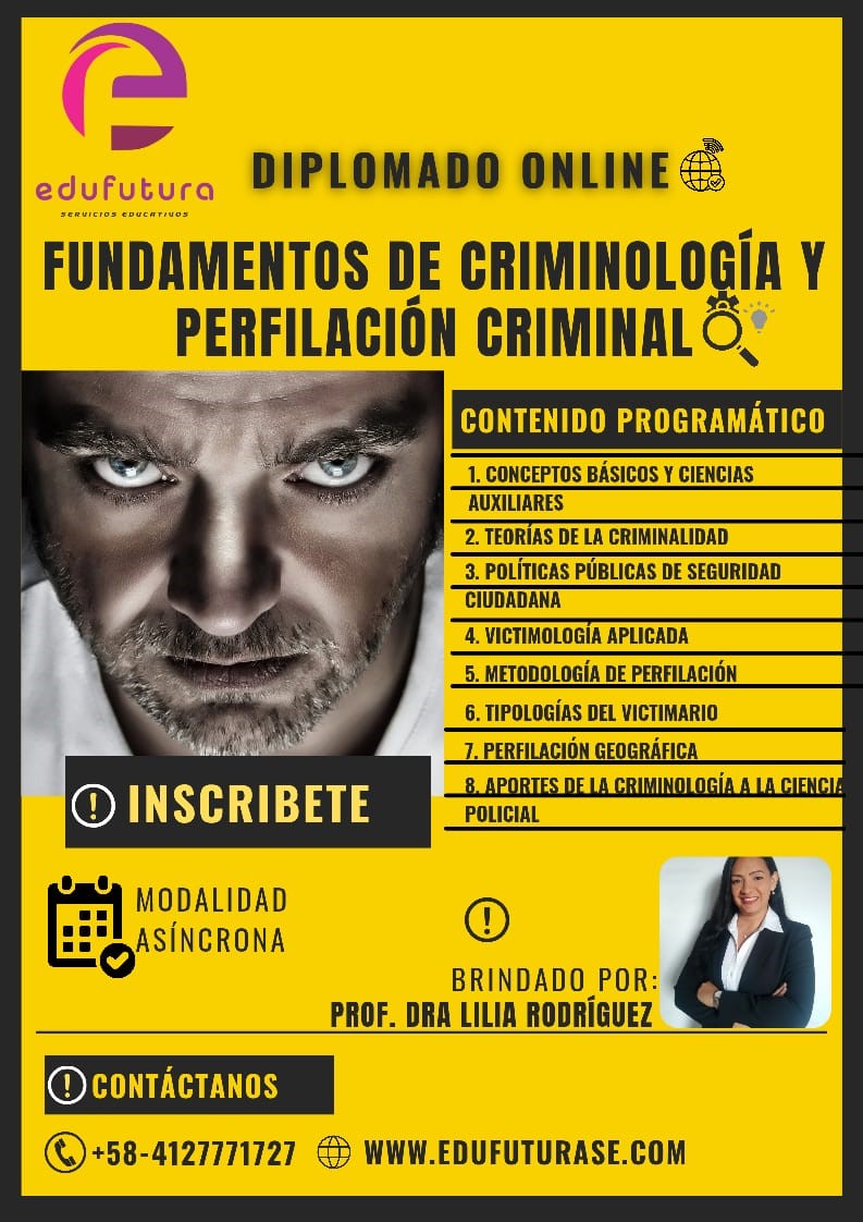 Fundamentos de Criminología y Perfilación Criminal